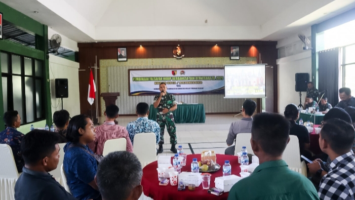 Bangun Karakter Bangsa, Kodim Bojonegoro Gelar Pembinaan Falsafah Hidup Berbangsa Dan Bernegara