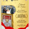 Di Ajang Asia Global Awards 2025, Gubernur Kaltara Kembali Raih Penghargaan "Asia The Best Innovative Leader Of Indonesia 2025"